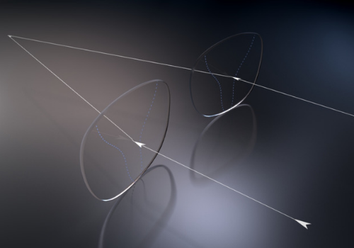 Des verres progressifs avec champ de vision très larges et zones latérales dégagées chez votre opticien