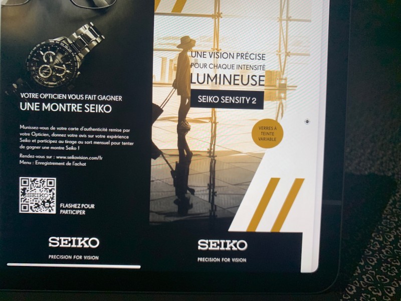 Découvrez la Magie des Verres Transitions de Seiko Sensity 2 chez Optique des Vosges à Strasbourg